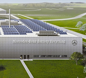Mercedes-Benz строит завод по переработке батарей